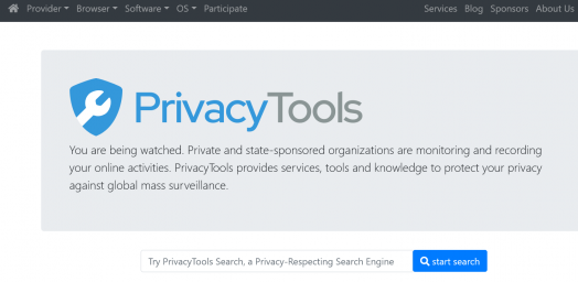 PrivacyTools - Encryption Against Global Mass Surveillance