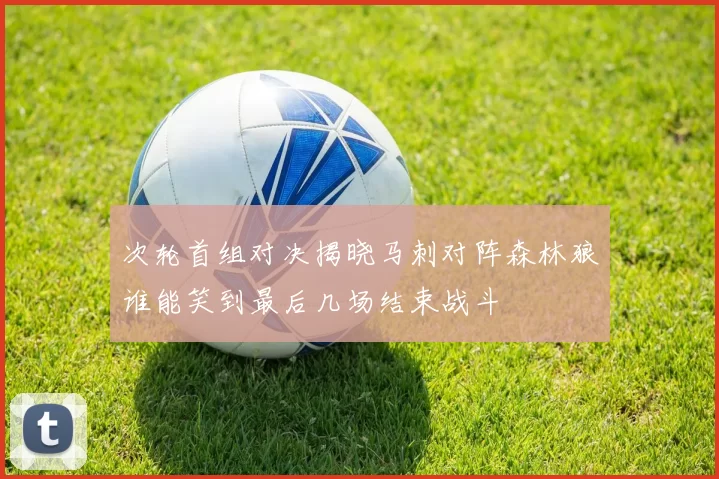 次轮首组对决揭晓马刺对阵森林狼谁能笑到最后几场结束战斗